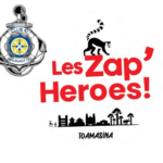 etiquette rhum arrangée ZAP HEROES